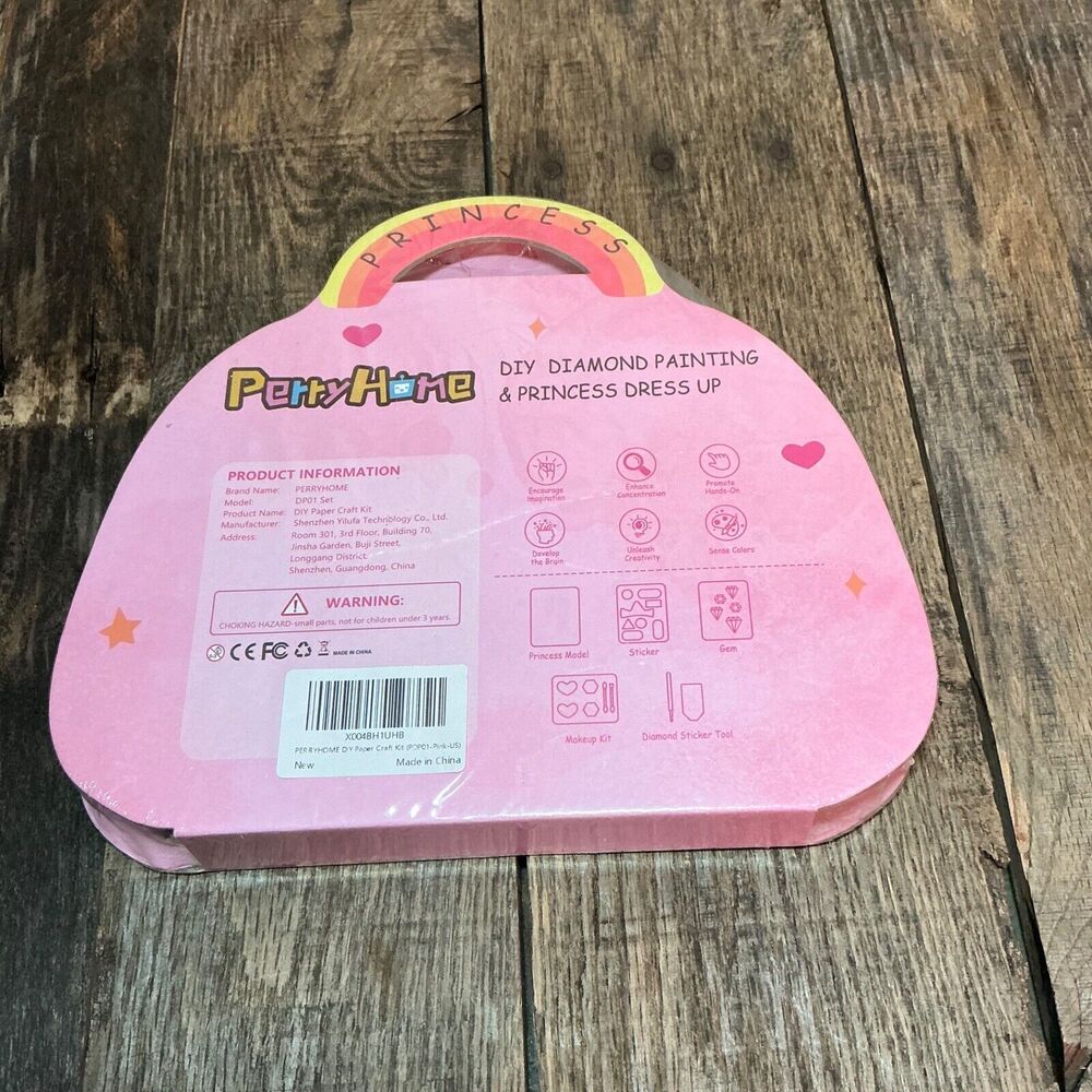 NEW Perryhome DIY Diamond Painting & Princess Dress Up - Picture 4 of 8